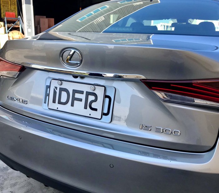 IDFR ODE 汽車精品 Lexus IS300 IS200t 17-UP 鍍鉻後廂飾條