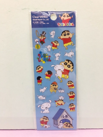 【震撼精品百貨】蠟筆小新 Crayon Shin-chan~小新貼紙-藍#43125