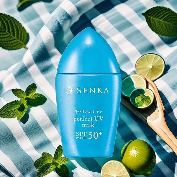 SENKA 專科 全效抗汗防曬乳SPF50+PA++++(40ml) 戶外活動首選 【小三美日】 DS021455