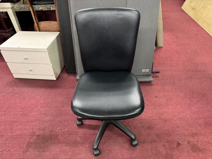 【非凡二手家具】黑色皮面升降辦公椅*折疊椅*課桌椅*折合椅*洽談椅*辦公椅