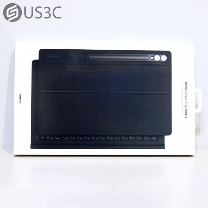 【US3C-青海店】【全新已拆】Samsung Book Cover Keyboard EF-DX915 For Galaxy Tab S9 Ultra 黑