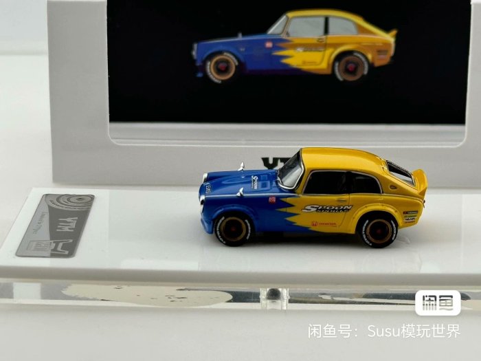 YTM 1/64 本田s800 spoon涂裝全新樹脂車模特價喜歡的朋友可以直接拍發
