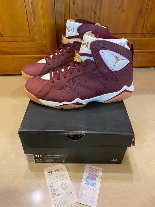 Air Jordan Cigar And Champagne 7代冠軍紅色雪茄US10 現貨全新