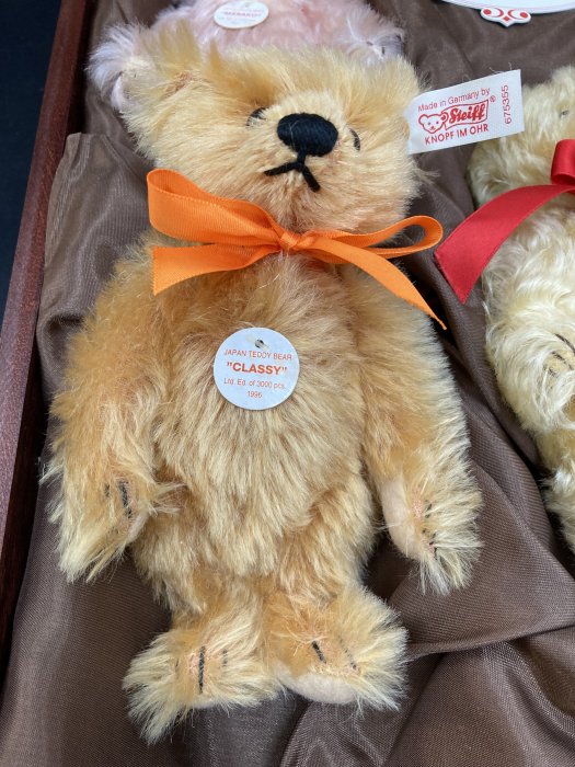Steiff Japan Baby Bear Set 1994-1998 (金耳扣日系迷你泰迪熊組