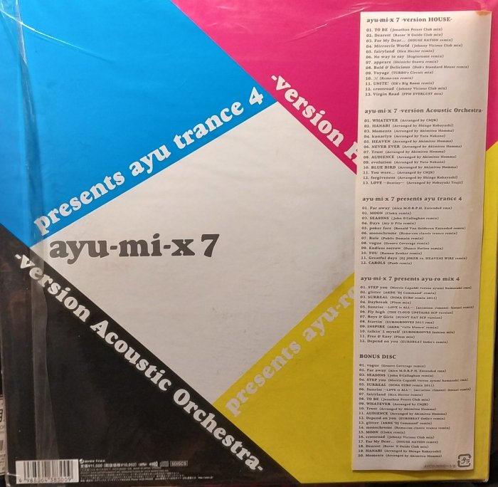 日版初回限定已絕版- 浜崎あゆみ(濱崎步)~ ayu-mi-x 7-LIMITED