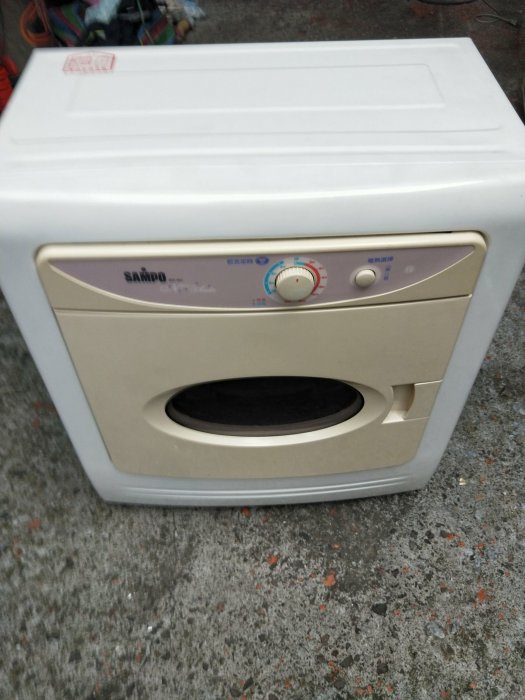 我要買+我要賣 我愛買 我想買 我要修 中古二手 聲寶乾衣機6公斤功能正常 保固半年 烘乾機烘衣機烘乾衣機-全新家電販賣安裝零件 維修理 回收