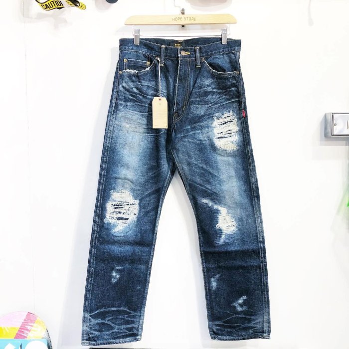 希望商店】WTAPS BLUES BASIC TRASH 15SS 破壞刀割牛仔褲| Yahoo拍賣