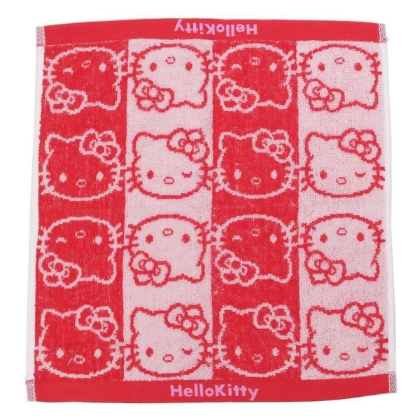 【震撼精品百貨】Hello Kitty 凱蒂貓~三麗鷗KITTY 日本毛巾/滿版#64114