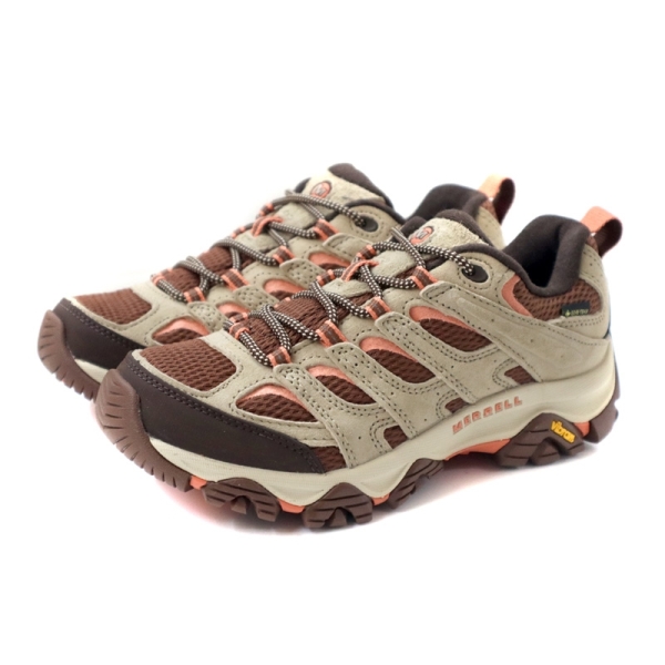 MERRELL MOAB 3 GTX 健行運動鞋 女鞋 米/咖啡 黃金大底 ML00005401 no418