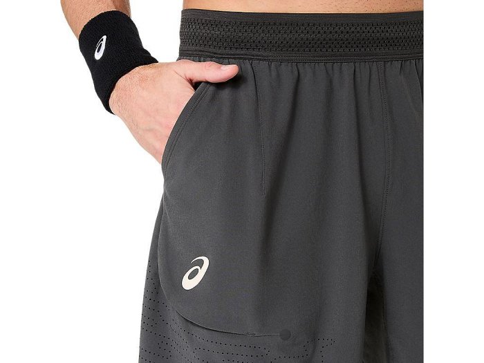 【曼森體育】ASICS 亞瑟士 7吋 平織短褲 男款 ACTIBREEZE 美網 海外版 網球短褲 2041A344 短褲 兩色