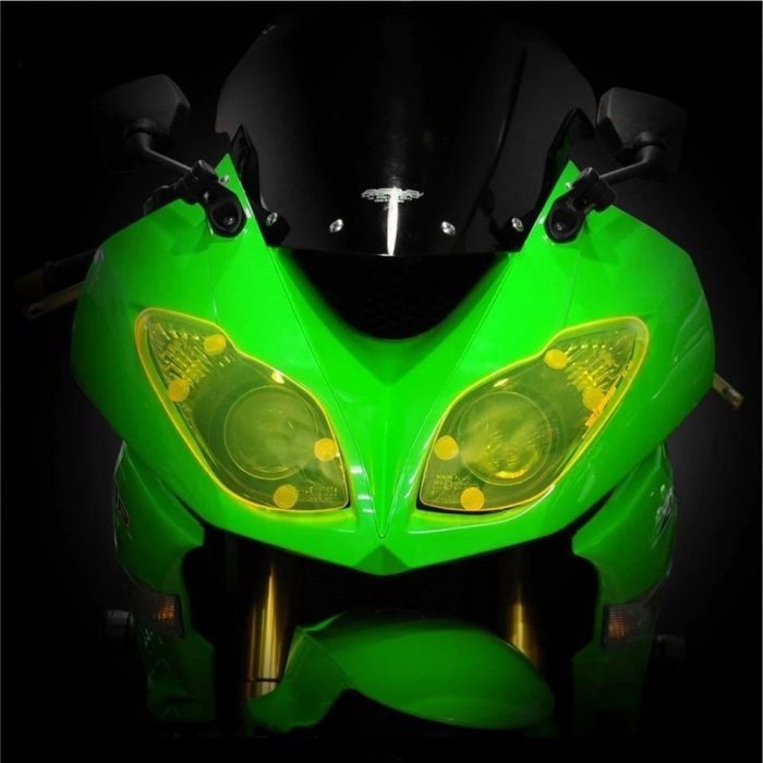 KAWASAKI ZX-6R 09-18年改裝大燈保護罩大燈護罩大燈護片| Yahoo拍賣