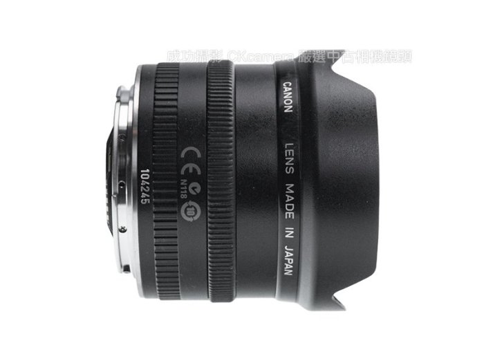 成功攝影Canon EF 15mm F2.8 Fisheye 中古二手全幅魚眼鏡頭超值輕巧