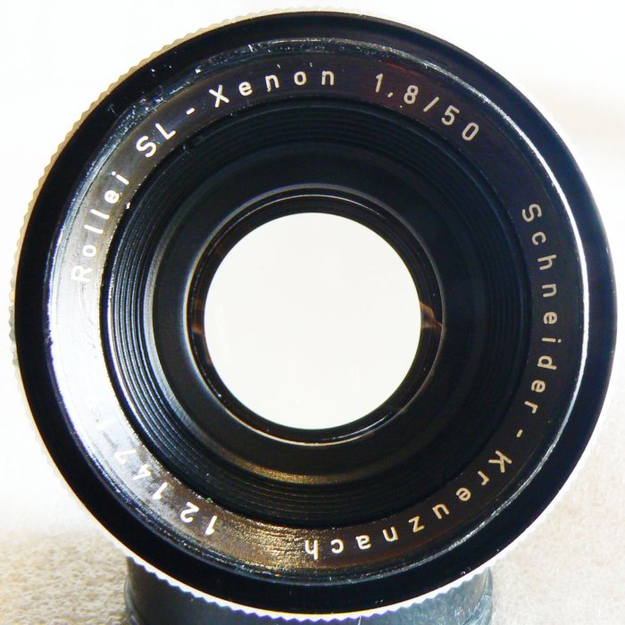 悠悠山河】西德製Rollei嚴選信乃達SCHNEIDER Xenon 50mm F1.8 *鏡片