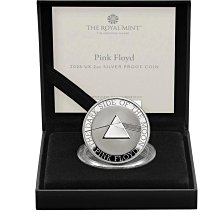 2026 英國著名搖滾樂團Pink Floyd樂團2盎司精製銀幣~UNC限量500枚