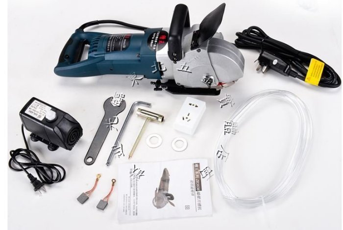 含稅槽王開槽機一次成型開槽木工石材水泥鋼筋花鋼岩死角陰槽220V