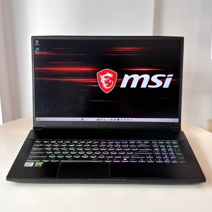 【艾爾巴二手】MSI GF75 Thin (i7/16G/1TB/3060)17.3吋 黑#二手筆電#嘉義店76437