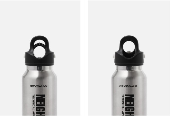 NEIGHBORHOOD NH X REVOMAX . VACUUM INSULATED BOTTLE 12OZ SLIM 真空