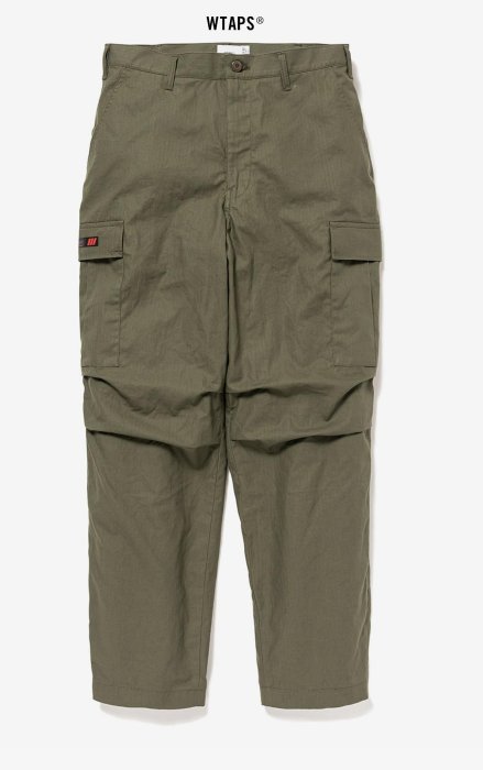 WTAPS 242WVDT-PTM01 MILT9601 / TROUSERS / COTTON. RIPSTOP
