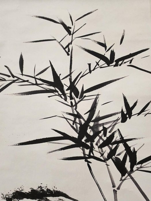 余文本  竹石圖 Sold at Auction: Su Shi, 北宋蘇軾(1037 - 1101) 竹石風清圖Su