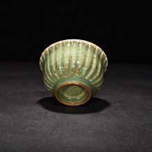 元時代 青磁 龍泉窯粉青釉貼塑八仙人物八稜高足杯 梅子青釉唐物(F-176) 南宋龍泉窯梅子青釉線條杯高6.3厘米寬10.2厘米【藏寶古玩】 | Yahoo拍賣