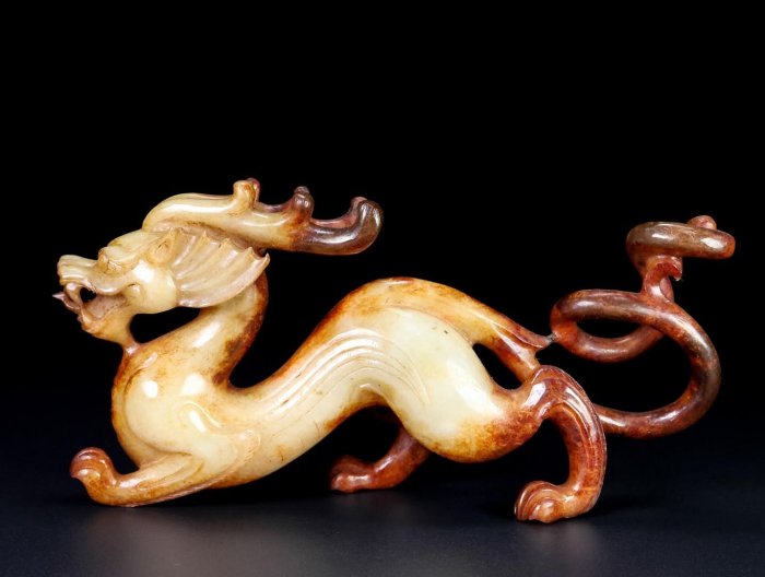特別出品 和田白玉 古玉巻龍 【公式通販】