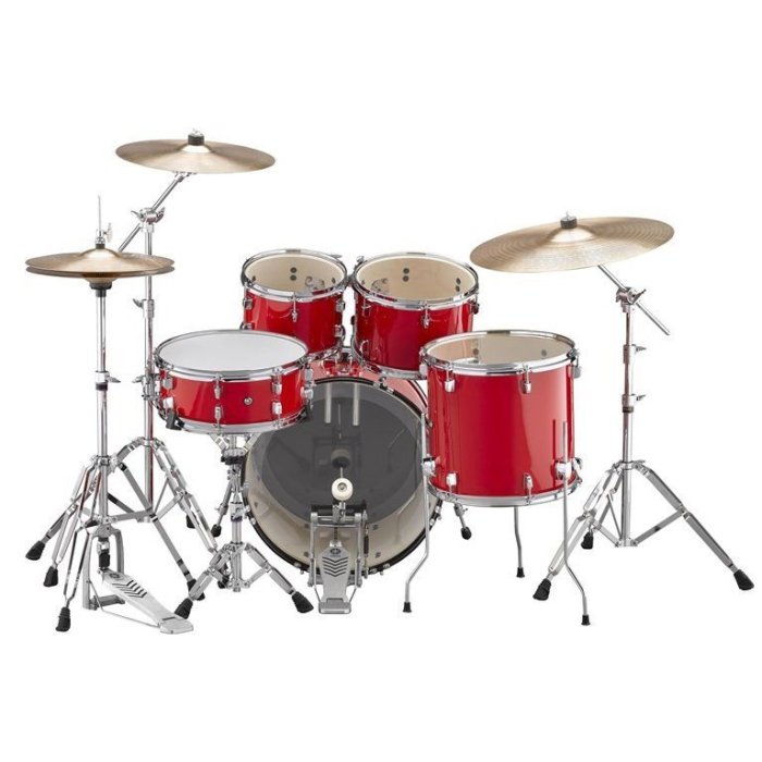 小叮噹的店-全新YAMAHA RYDEEN 紅色爵士鼓(5件套組) RDP2F5 鼓椅公司貨