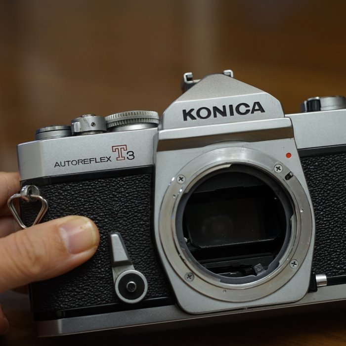 Konica T3 售】Konica Autoreflex T3 重曝加購馳名德味Hexanon AR 50mm