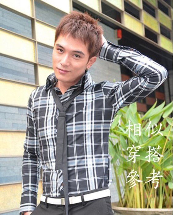 。小虎.挖寶庫。Forever21春夏款日韓英倫黑色格紋長袖襯衫黑白格紋UNIQLO邱澤ZARA.GAP.SPAO.GU