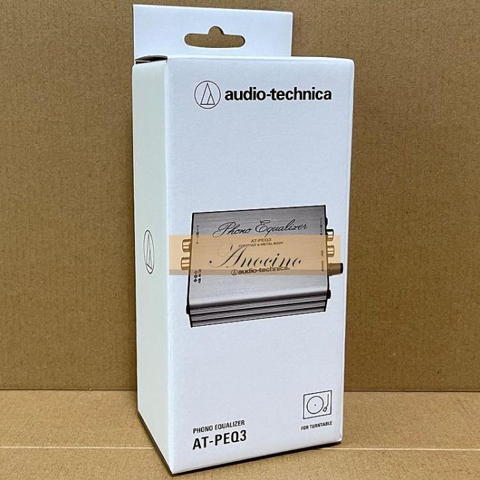 Anocino] 鐵三角audio-technica AT-PEQ3 唱頭放大器(全新盒裝