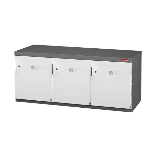 樹德SHUTER 90公分寬3格大面板鞋櫃/組 SC-303M