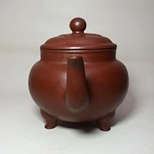 國家高級工藝美術大師~周桂珍早期全手工--三足大彬如意壺----14孔420CC