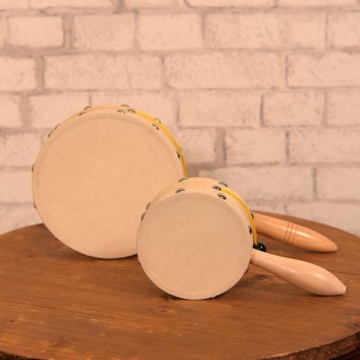 小叮噹的店DWOOD D034 D035 羊皮波浪鼓奧福樂器ORFF 高品質| Yahoo拍賣