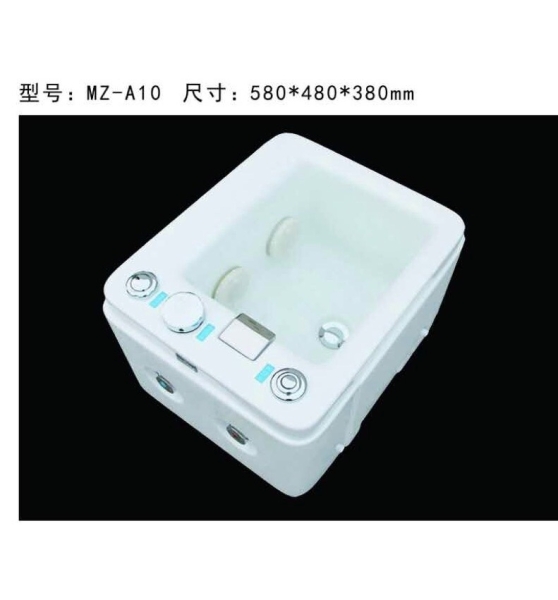 【麗室衛浴】新款上市C-761-2 附雙噴按摩功能 水底燈 臭氧消毒 壓克力養身泡腳盆 洗腳盆 product image 1