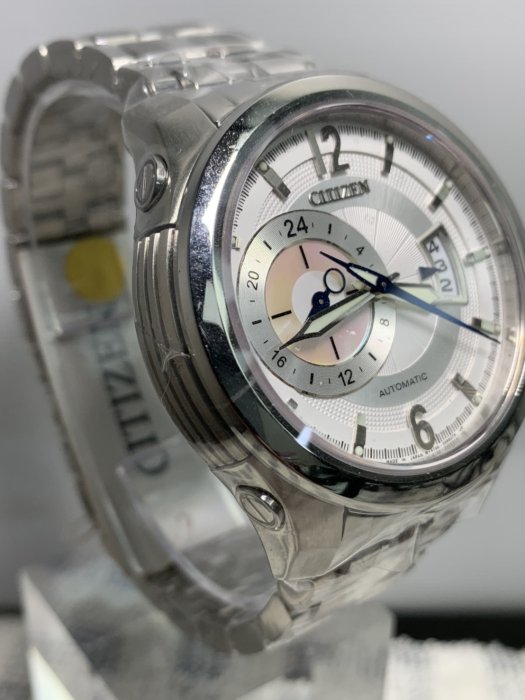 特價【永大精品】原廠公司貨CITIZEN 星辰機械錶NP3000-54A 面盤銀色+