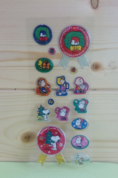 【震撼精品百貨】史奴比Peanuts Snoopy ~貼紙 聖誕節