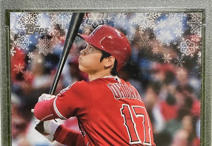 大谷翔平2018 TOPPS HOLIDAY SHOHEI OHTANI #17 PSA 10 RC 鑑定