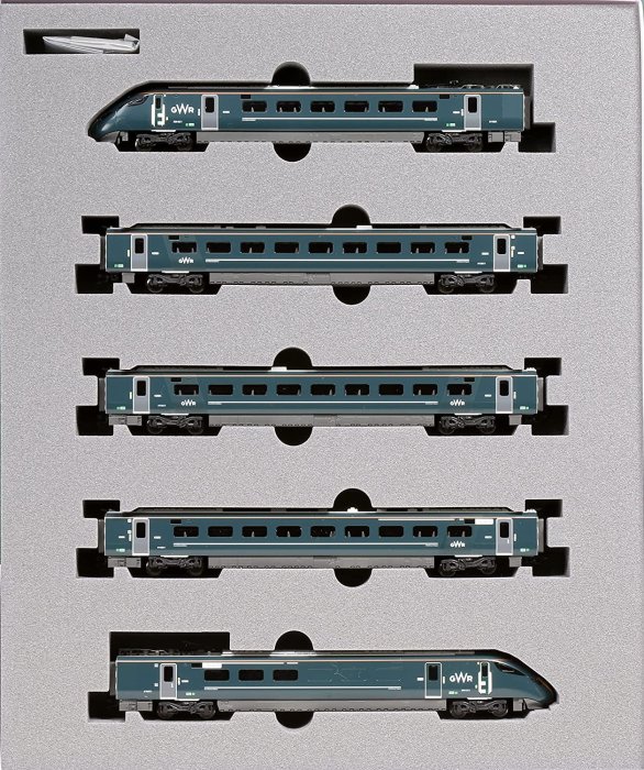 八田元氣小棧: 日版全新Kato 10-1671 N規Class 800 GWR 英國鐵道5輛組