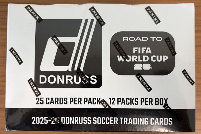 (現貨、世足系列)2025/26 Panini Donruss Road to FIFA World Cup Soccer jumbo  Box