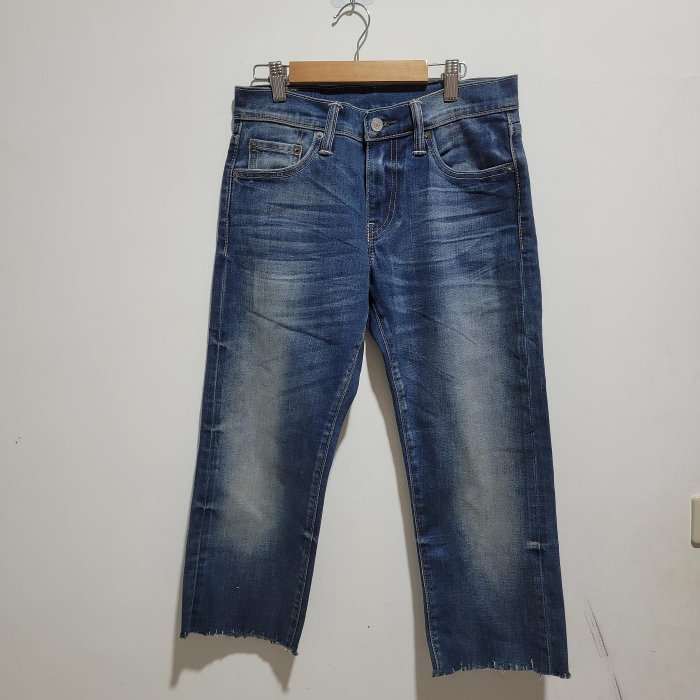 Levis刷色牛仔褲丹寧28腰504款