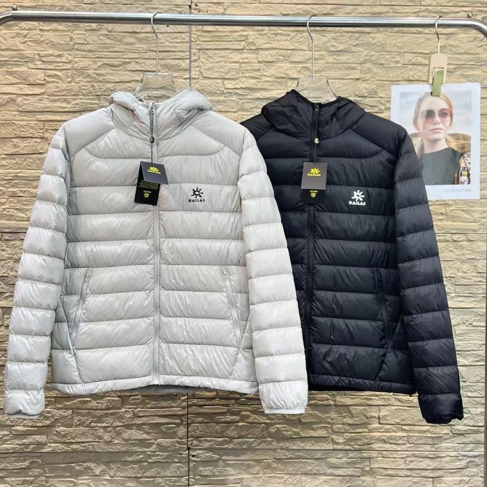 KAILAS凱樂石25ss秋冬新款潮牌男士連帽戶外休閑輕薄羽絨服可 羽絨服外套男/防寒外套/羽絨外套
