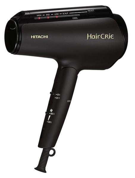 HITACHI 【日本代購】 日立 負離子吹風機 靜電抑制 HD-NS900 - 黑色