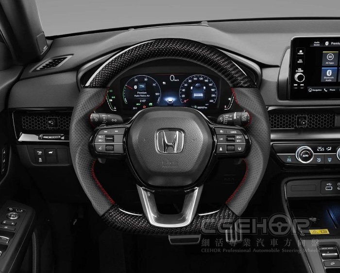 汽車配件高手 本田 HONDA CRV6  CRV6代   正碳纖變形蟲方向盤