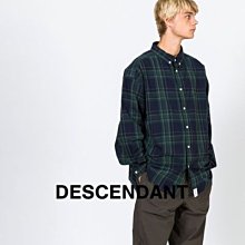 20SS DESCENDANT HYANNIS B.D LS SHIRT FULL SIZE 格紋長袖襯衫深藍