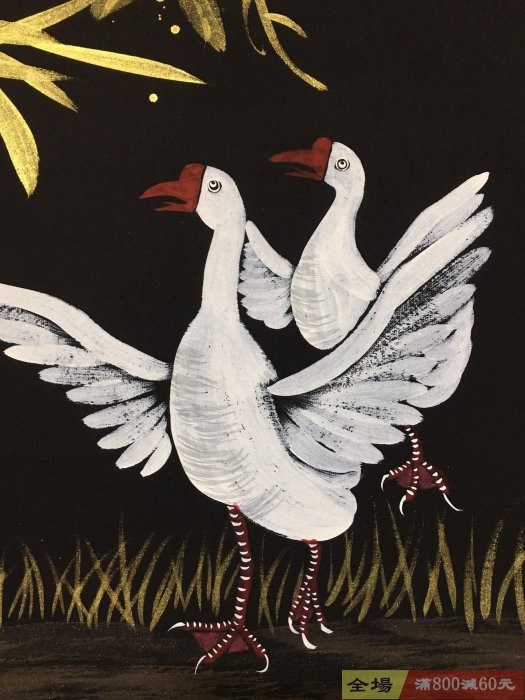 手描き 徐悲鴻 花鳥画 掛軸 四尺中堂 舊藏字畫掛畫畫家徐悲鴻四尺中堂畫鵝畫純手繪花鳥畫畫工精細裝裱精美品