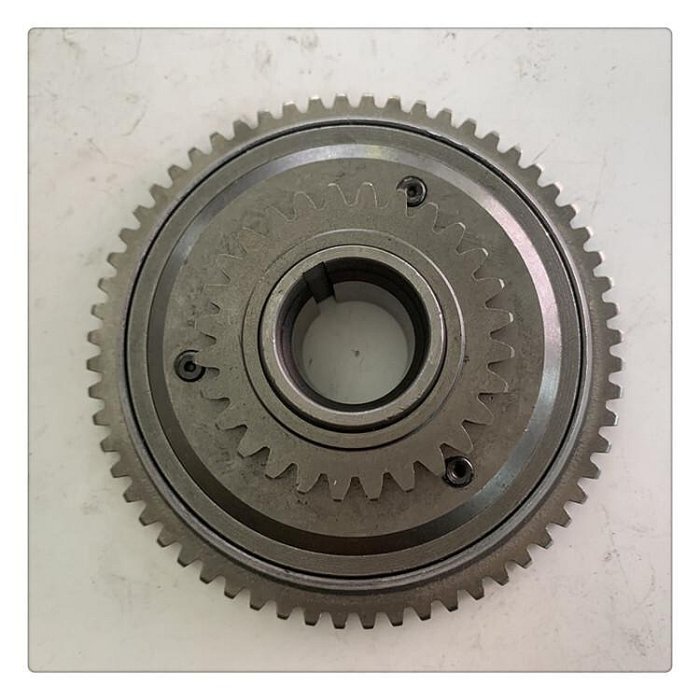 摩托車啟動盤總成高手GR125 XS125T-17 JP150 M92超越離合器