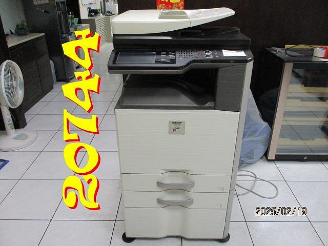 夏普 MX-2010U◇Printer,Copier,數位彩色多功能影印機, 網路影印機, 網路列印, 網路掃描, 2紙匣 [二手,外觀美,功能正常] 僅自取