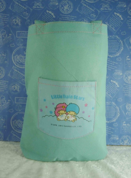 【震撼精品百貨】Little Twin Stars KiKi&LaLa 雙子星小天使~袋子 藍