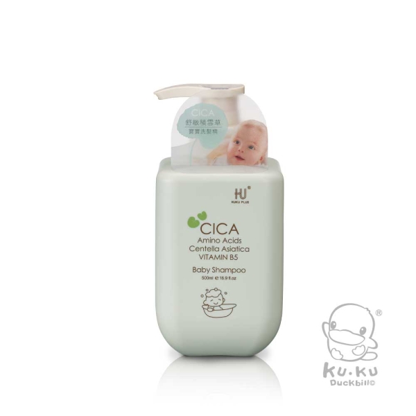 KUKU酷咕鴨 舒敏積雪草寶寶洗髮精 500ml【六甲媽咪】