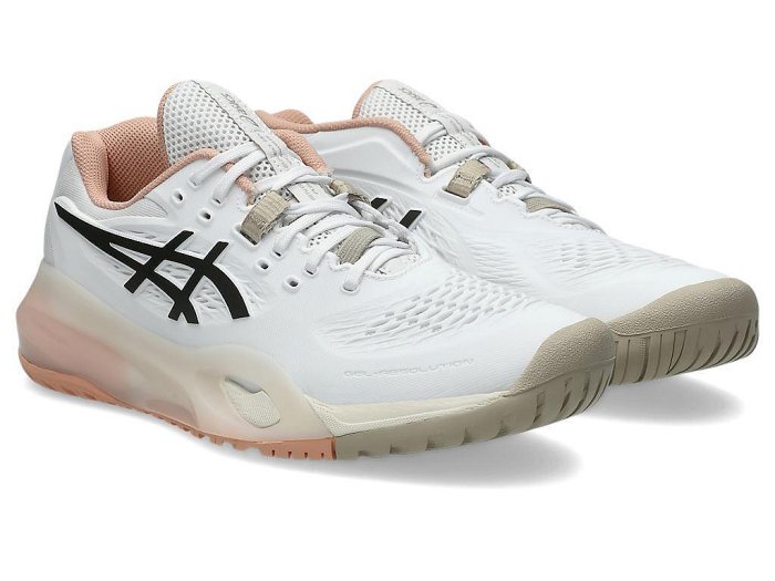 【曼森體育】ASICS 亞瑟士 GEL-RESOLUTION X 女款 寬楦 亞洲大師賽 網球鞋 1042A278-106
