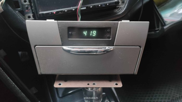 三菱01-07年~時鐘盒~時鐘~GLOBAL LANCER VIRAGE IO~